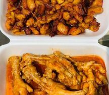 Alloco pattes de poulet