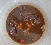 Sauce djoumgblé à la viande de bœuf