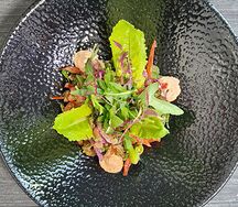 Салат с фасолью и говядиной