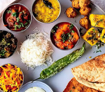 Vegan Indian Combo