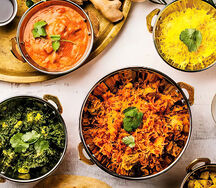 Vegetarian Indian combo