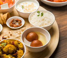 Vegetarian indian combo