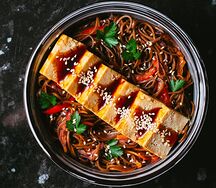 Соба с тофу Vegan