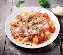 Ravioli top assiette