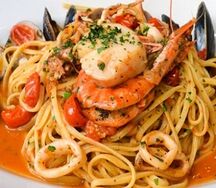 Spaghetti aux fruits de mer