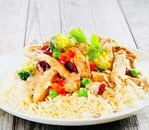 Rizotto au poulet