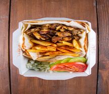 Мясной бокс с картофелем фри