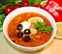 Солянка по-домашнему