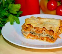 Лазанья мясная