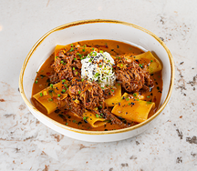 Паккери с говядиной и сыром страчателла