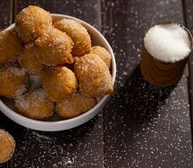 Beignets blancs & bouillie au choix