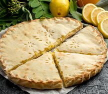 Пирог с лимоном