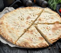 Пирог с курицей и картофелем
