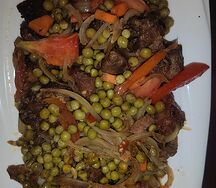 Petit pois au porc