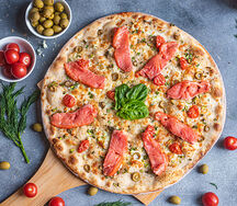 Пицца с лососем 36 см