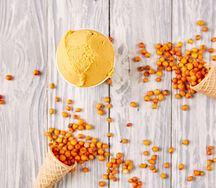 Сорбет из облепихи