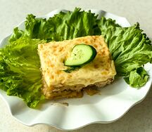 Куриная запеканка с сыром