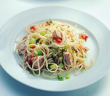 Spaghetti au thon