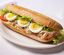 Sandwich thon aux oeufs