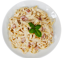 Tagliatelle carbonara