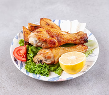 Escalope de poulet & frite