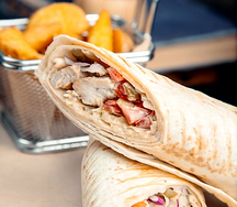 Chawarma mélange et boisson offerte