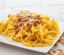 Tagliatelle bolognaise