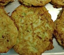 Кабачковые оладушки 