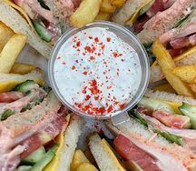 Сэндвич Клаб с куриным филе бедра