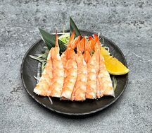 Сашими с креветками