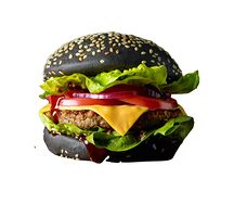 Halloween burger