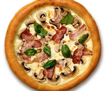Pizza Bacon N cream