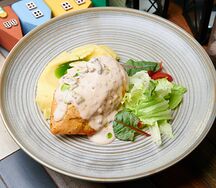 Куриная грудка с моцареллой