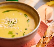 Сырный крем-суп с курицей