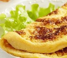 Omelette au fromage