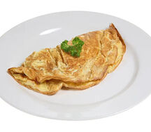 Omelette à la dinde