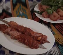 Куриный шашлык