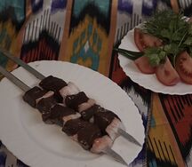 Шашлык из печени