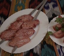 Шашлык из куриных крылышек