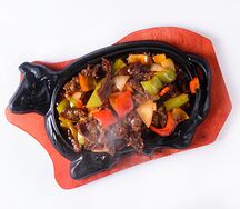 Говядина на жаровне