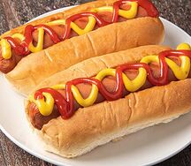 Classic hot dog