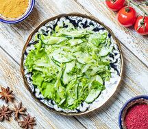 Салат из белокочанной капусты