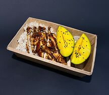 Рис с манго и курицей
