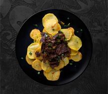 Картофель с мясом
