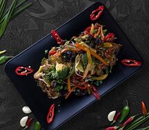 Фунчоза Чап-че с овощами