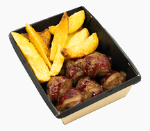 Фрикадельки комбо с картофелем