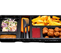 Бокстер с куриными фрикадельками