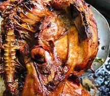 Poulet fumé grillé entier ו Attieke ו 1Boisson