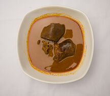 Soupe de queue de boeuf fumé 