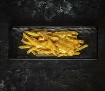 Картофель фри с сыром